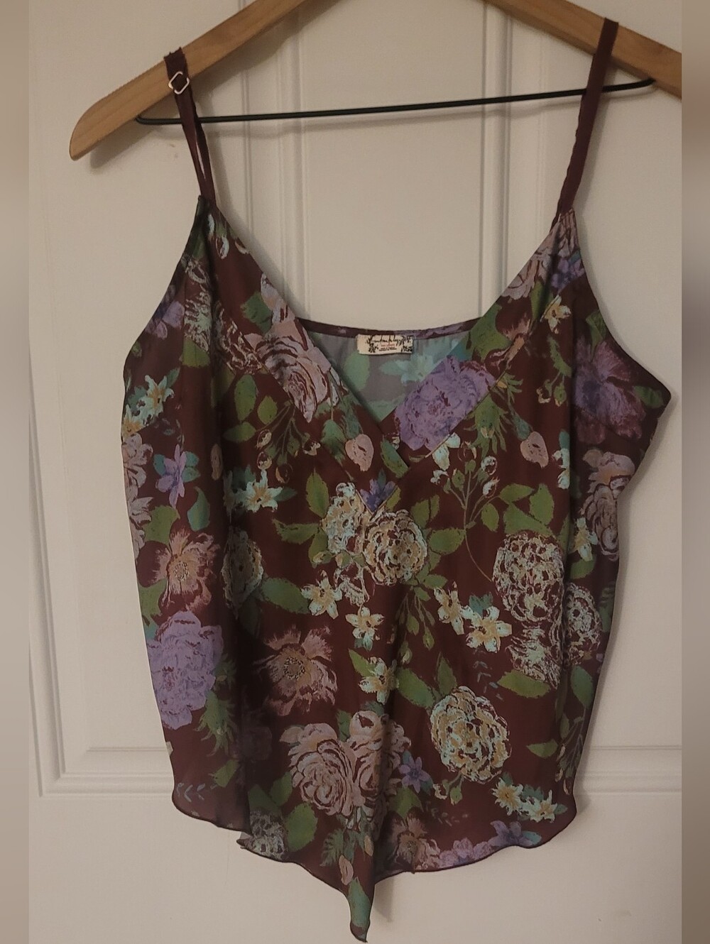 Free People's Intimately Size Large Floral Tank Top